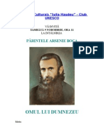 Părintele Arsenie Boca - Omul Lui Dumnezeu -  Afis.doc