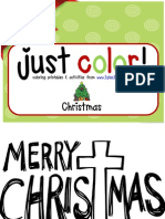 Just Color Christmas