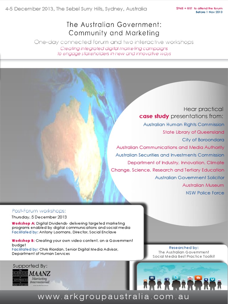 Digital Marketing Forum for Government | PDF | Digital Marketing ...