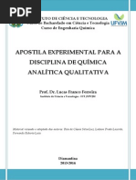 Apostila Experimental de Quali