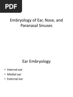 Download Embriologi telinga hidung sinus paranasalpptx by Sena Ajah SN182180635 doc pdf