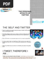 The personal effects of twitter.pptx