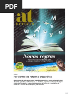 Por dentro da reforma ortográfica