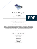 Consortium Certificate