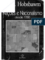 Livro - Nações e Nacionalismo - Desde 1780 - Eric Hobsbawm