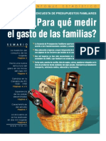 INE, Encuesta de Presupuestos Familiares