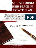 Powers of Attorney and their Place In Your Estate Plan