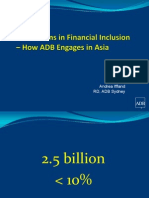 Innovations in Financial Inclusion – How ADB Engages in Asia