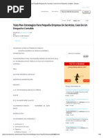 Tesis Plan Estrategico Para Pequeña Empresa De Servicios, Caso De Un Despacho Contable - Ensayos de Colegas - Barcelogutierrez