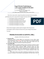 Metode Pembelajaran Yang Cocok Dengan Kurikulum 2013 PDF