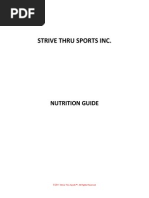 Strivethrusports Nutrition Guide 21