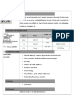 Irshad Fida CV