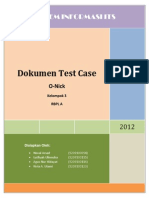 Kelompok - 3 - ONick - Test - Case Dan Screenshot JUnit