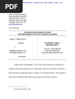 Trentadue OKC PLAINTIFF TRIAL MEMORANDUM  ECF.pdf