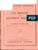 Les origines du sentiment religieux Halbwachs.pdf