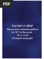 Lacrimi Si Sfinti Emil Cioran PDF