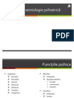 Elemente de Semiologie Psihiatrica