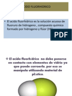 Exposicion de Quimica Del Acido Fluorhidrico