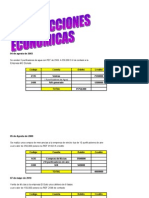 Transacciones Economicas