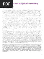 Download Globalization and the Politics of Identity by v_konduri1177 SN18229252 doc pdf
