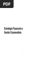 Gestão Financeira e Orçamentária