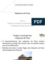 01 - Origem e Evolução Das Máquinas de Fluxo