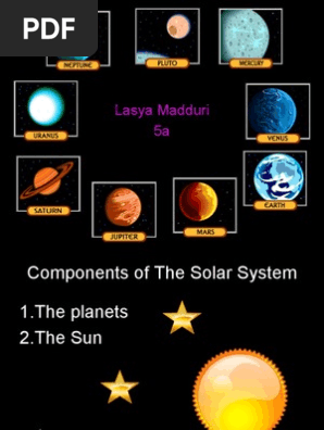 The Solar System Sun Solar System