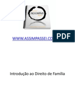 1 - Introdução Ao Direito de Família