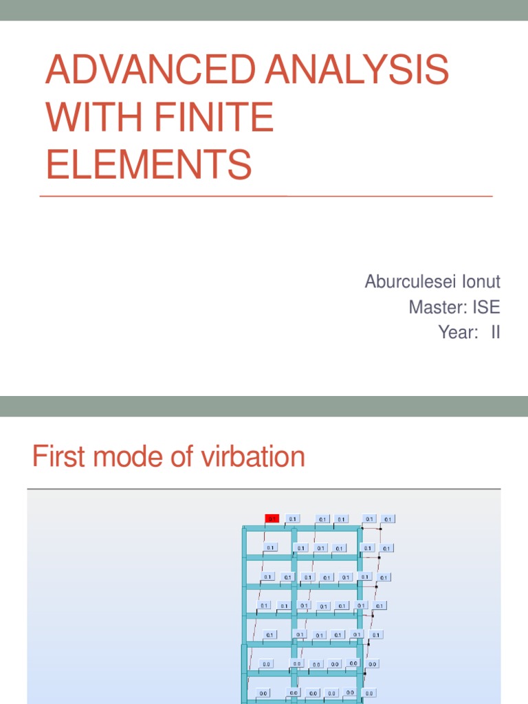 Finite Element Modal Analysis Techniques | PDF | Science & Mathematics ...