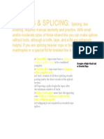 Splices & Splicing:: Natural Fiber