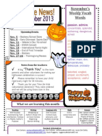 Halloween Newsletter 13-14
