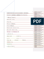 Guía 7 EJERCICIOS RESUELTOS MÁXIMOS Y MÍNIMOS