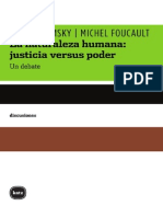 17037378 Noam Chomsky Michel Foucault La Naturaleza Humana Justicia Versus Poder Fragmento
