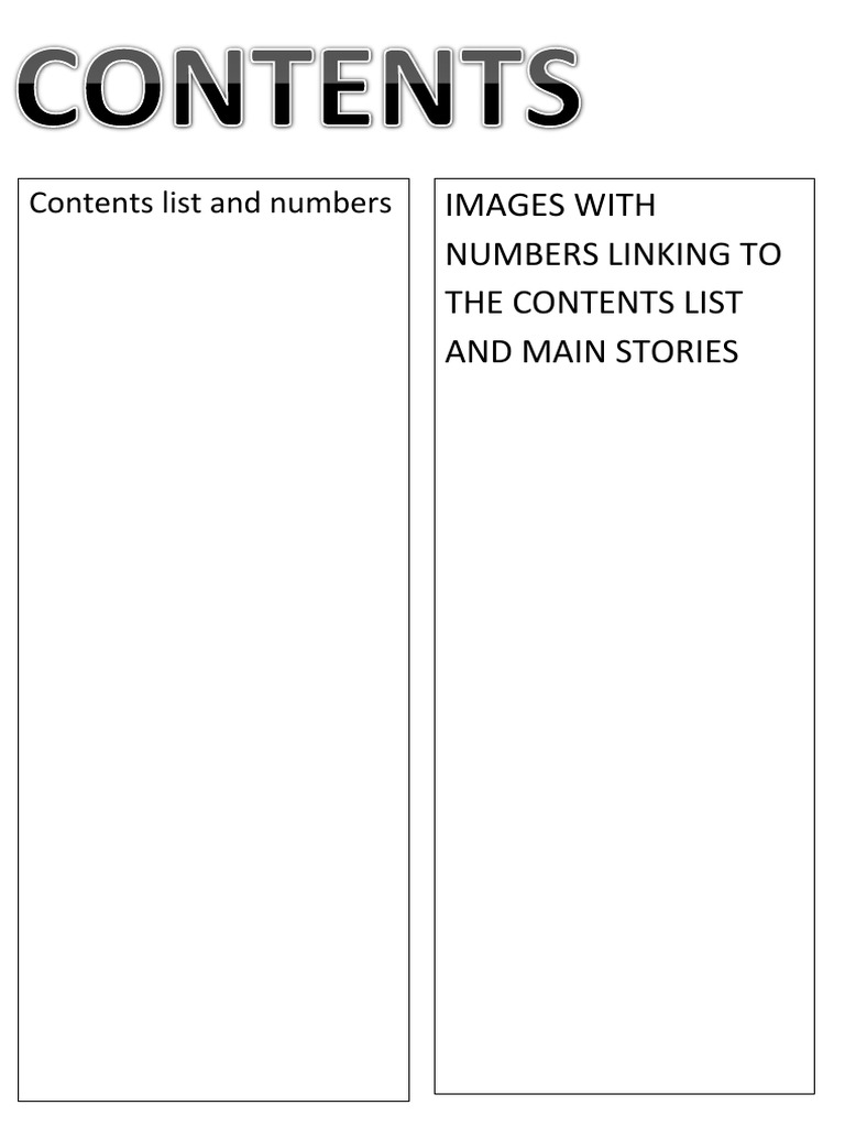 Contents List with Image Links | PDF