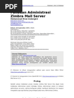 Download Tutorial Install Zimbra WebMail Admin Server Indonesia by nanangspeed SN18232894 doc pdf