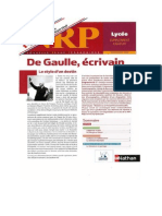 De Gaulle Ecrivain PDF