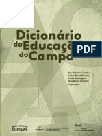 Dicionario de Educacao Do Campo