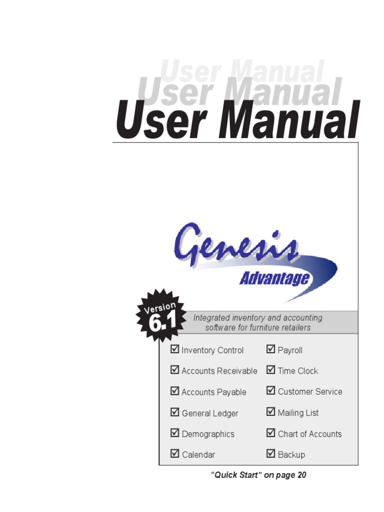 Genesis User Manual PDF PDF Windows Xp Microsoft Windows