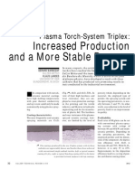 Increased Production and A More Stable Process: Plasma Torch-System Triplex