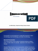 Bacterial Enumeration 2013