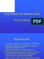 Hyponatremia