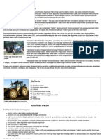 Traktor - Wikipedia Bahasa Indonesia, Ensiklopedia Bebas PDF