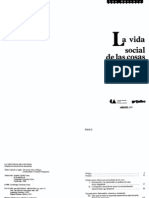 Appadurai, Arjun (1991) La Vida Social de Las Cosas. Perspectiva Cultural de Las Mercancias