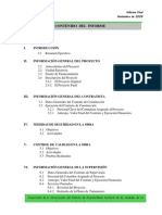 Informe de Ejecucion Proyecto Alcantarillado Nov 2009