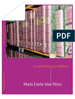 ISLAS PÉREZ - Archivística en México
