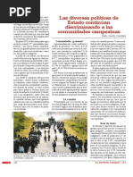 Las Diversas Politicas de Un Estado Continuan