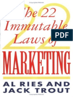 Al Ries & Jack Trout - The 22 Immutable Laws of Marketing