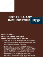 Dot ELISA and Immunostrips