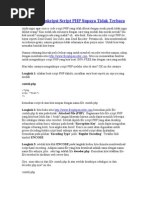 Download Cara Mengenkripsi Script PHP Supaya Tidak Terbaca by arijm1707 SN182369403 doc pdf