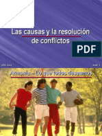 04-Las Causas y La Resolucion de Conflictos